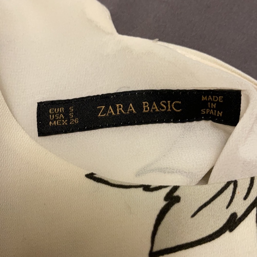 Zara Color block Mini Dress-Small - Picture 7 of 7